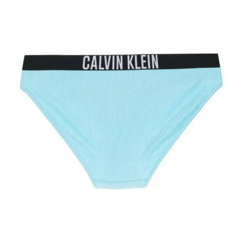 Calvin Klein Logo waistband Ribbed Bikini Bottoms-1