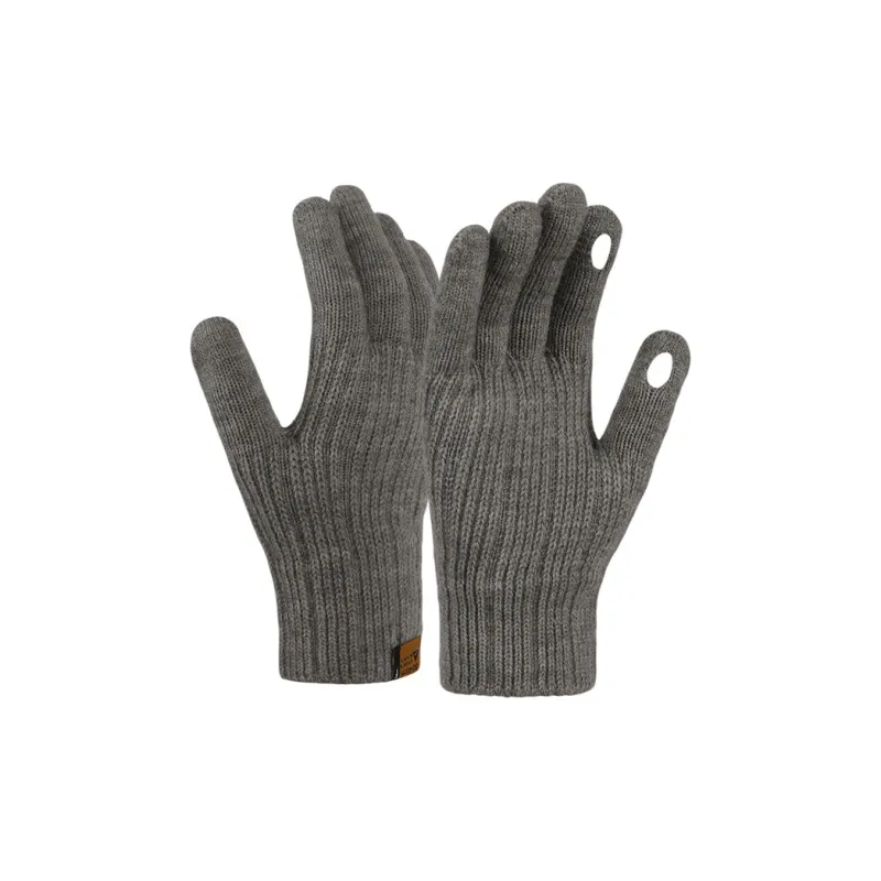 PEAK Knitted Fabric Blend Knit Gloves Unisex-4