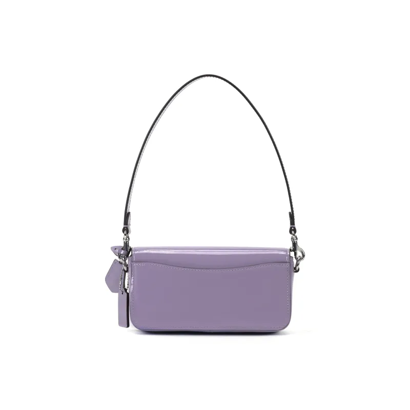 COACH Studio Cow Leather Handbag Shoulder Bag Crossbody Bag Regular Women's Purple-4