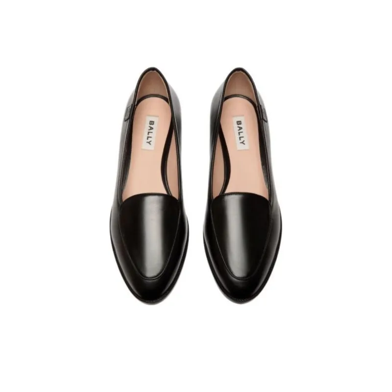 BALLY Casual Single Shoes Women's Black-3