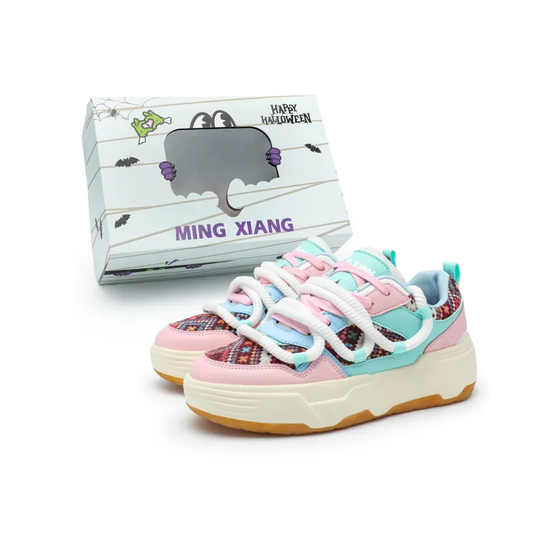 Singing Anti-Slip Wear-Resistant Low-Top Skateboard Shoes Unisex-7