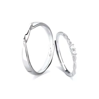 JOYDINNY S925 Silver Rings Unisex