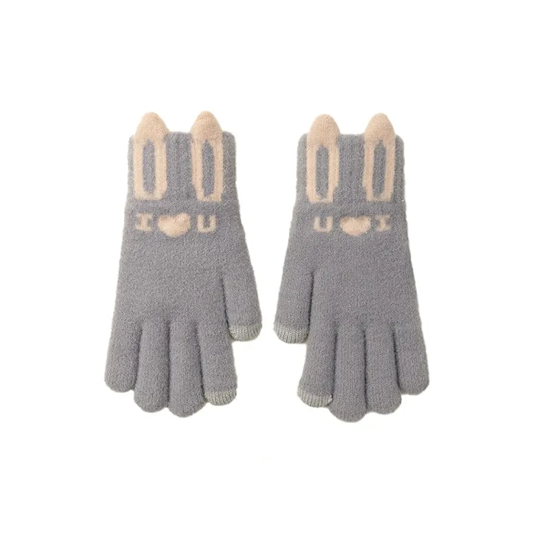 YUZHAOLIN Acrylic Knit Gloves Unisex-9
