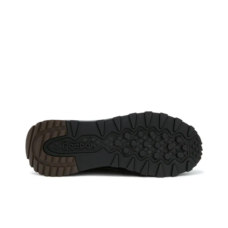 Reebok CL LEGACY W+ Anti Slip And Wear Resistant Height Increasing Low Top Running Shoes Unisex Brown Black-4