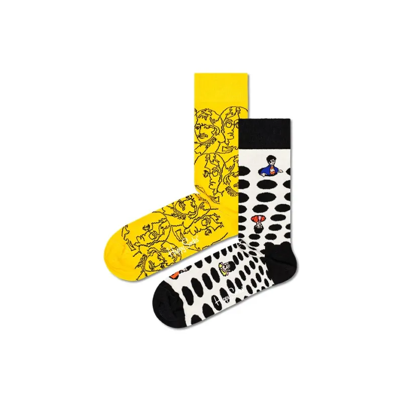 Happy Socks Mid Calf Socks Unisex Combo Set-14