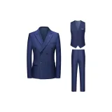 Navy Blue Three-Piece Set