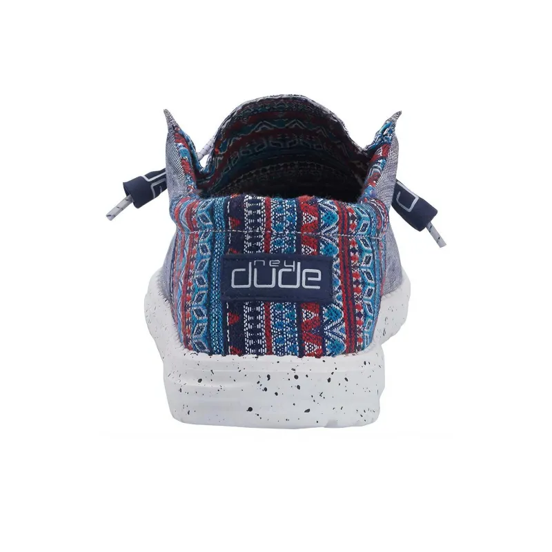 Heydude Men's Casual Shoes Men Low Top Denim Panel-2