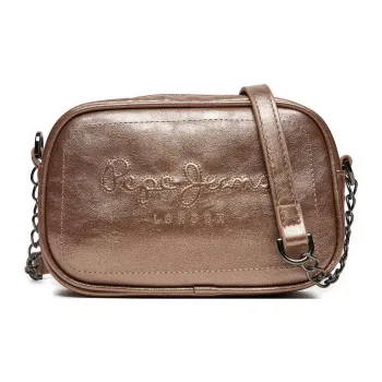 Pepe Jeans Faux Leather Crossbody Bag Shoulder Bag Small Size Women's Copper