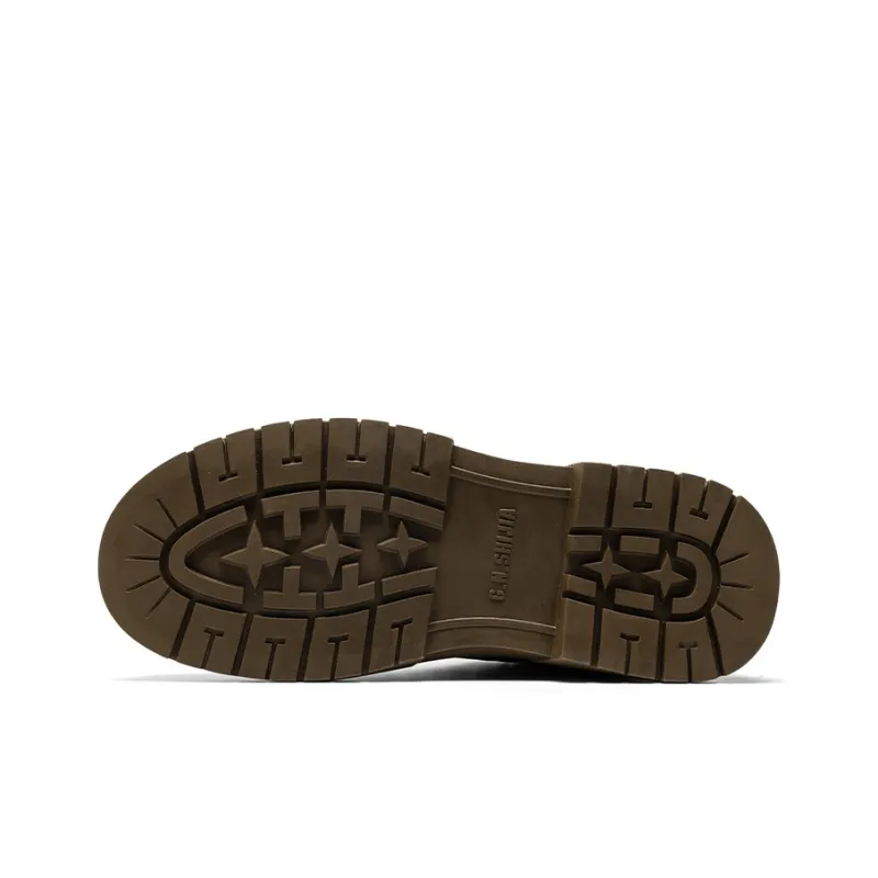 G.N.SHIJIA Casual Shoes Men Mid Top Black/Brown-20