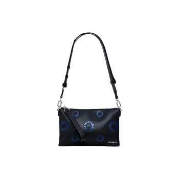 Desigual PU Shoulder Bag Regular Women's Black
