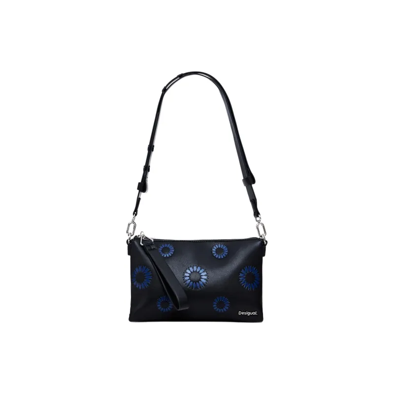Desigual PU Shoulder Bag Regular Women's Black-0