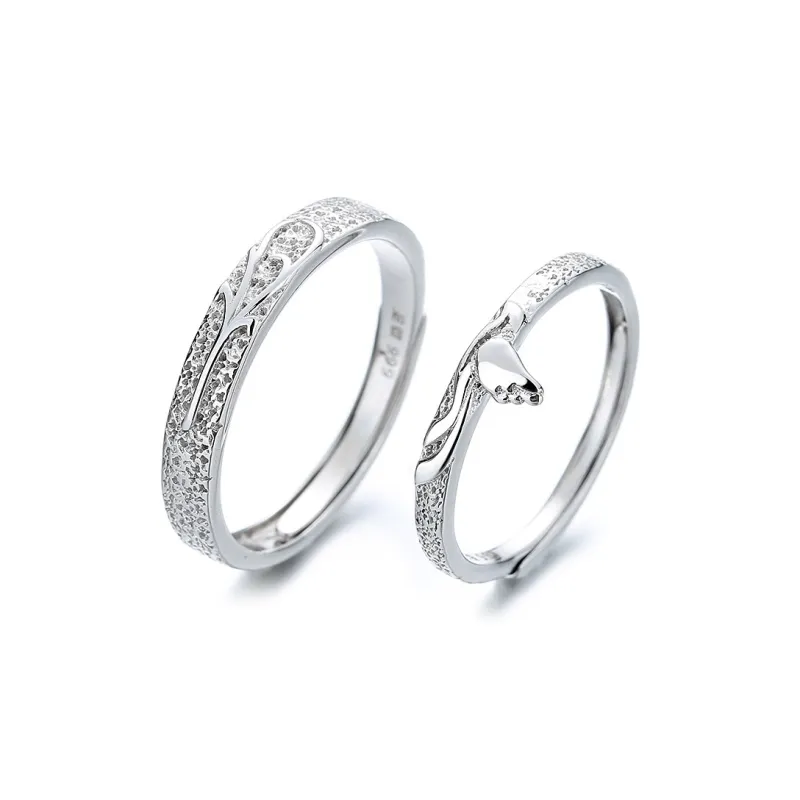Golden Kite S999 Fine Silver Rings Unisex-2