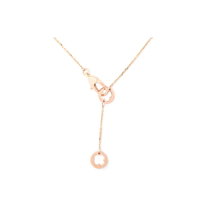 BVLGARI Fiorever Bloom Collection Karat Gold Necklaces Women's-2