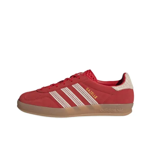 Adidas Originals Gazelle Indoor Better Scarlet Wonder White Gum Women's