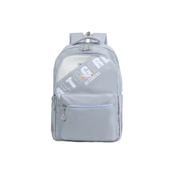 BSELEON Nylon Fabric Backpack Regular Unisex Multicolor