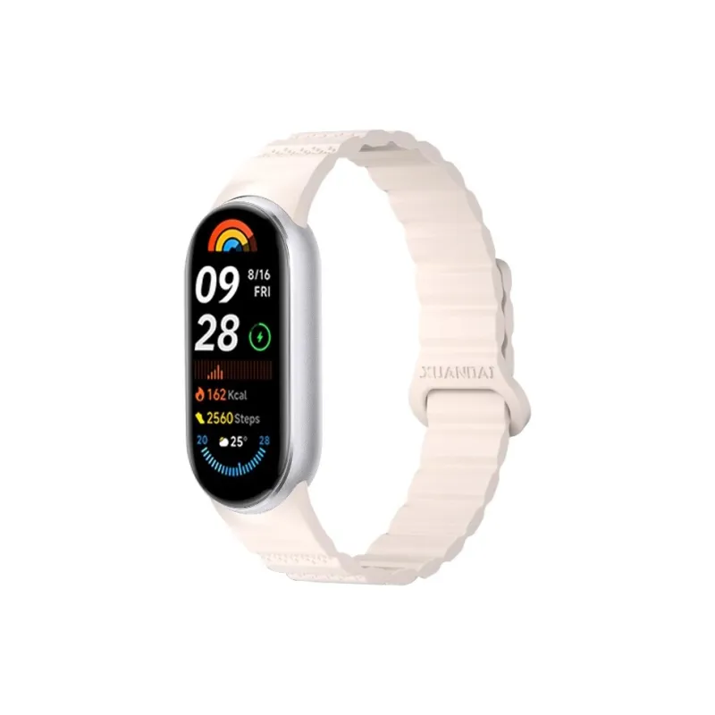 FZRT Watch Bands Dedicated One Piece Quick Release Multicolor Silicone Magnetic Loop Strap Unisex-12