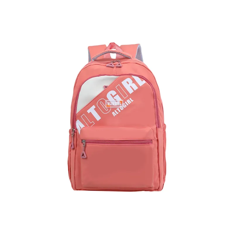 BSELEON Nylon Fabric Backpack Regular Unisex Multicolor-2