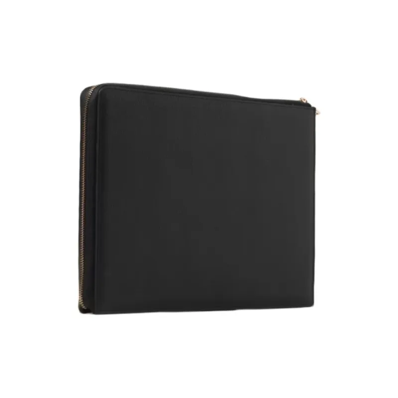 A.P.C PU Polyurethane Briefcase Clutch Women's Black-2
