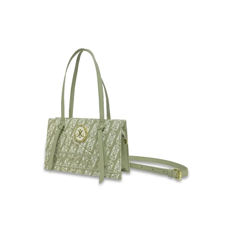 MACK JODAER Microfiber Synthetic Leather Shoulder Bag Regular Women's Mint Green-2