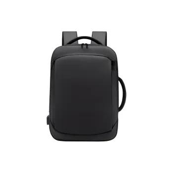 Ssweisiker Water-Resistant Membrana Dermalis Backpack Regular Unisex Black