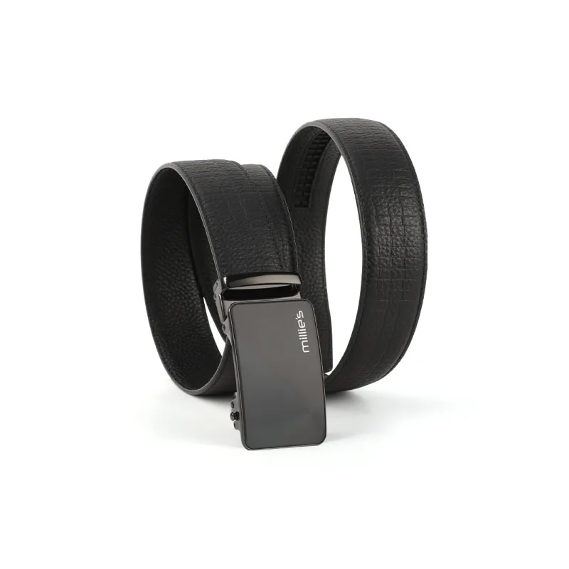 MILLIE'S Top Grain Cow Leather Leather Belts Men's Width  3.5cm-4
