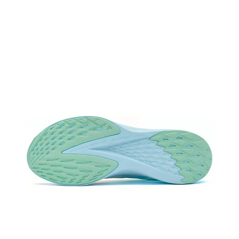 361° Flying Fish SE Cushioning Anti Slip Wear Resistant Breathable Lightweight Rebound Low Top Running Shoes Men's Blue-3