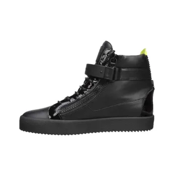 Giuseppe Zanotti/GZ High Top Skateboard Shoes Men's Black