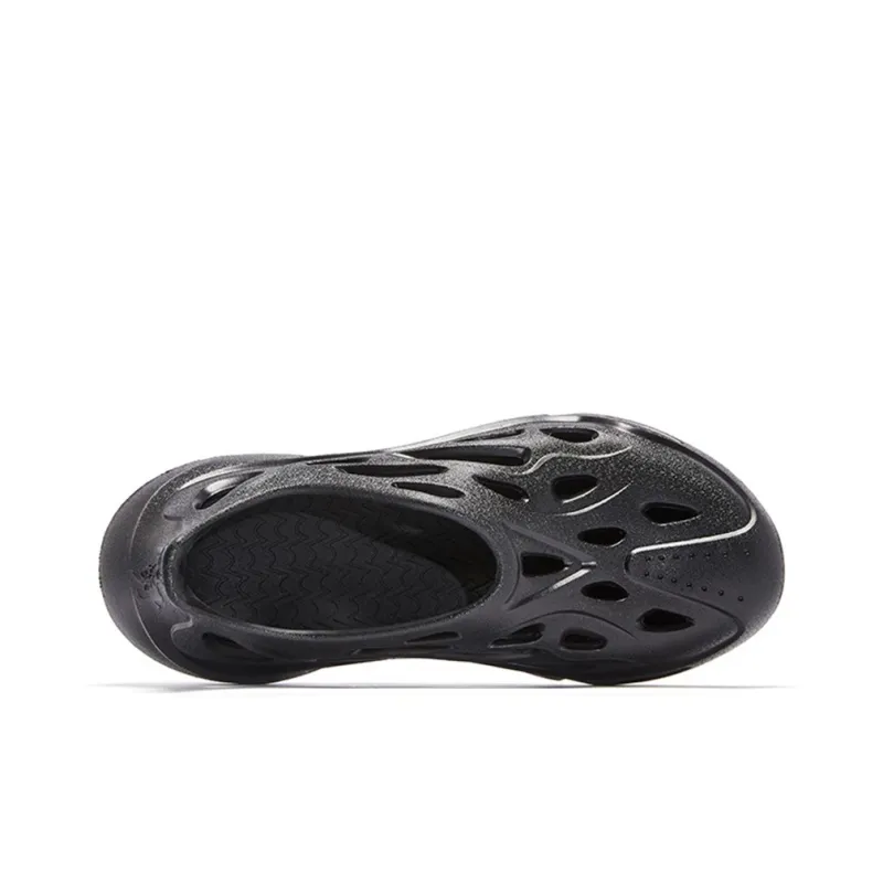 QIAODAN Cave Shoes 2.0 Slip Resistant Waterproof Quick Dry Coverage Abrasion Resistant River Trekking Shoes Men's Black-3