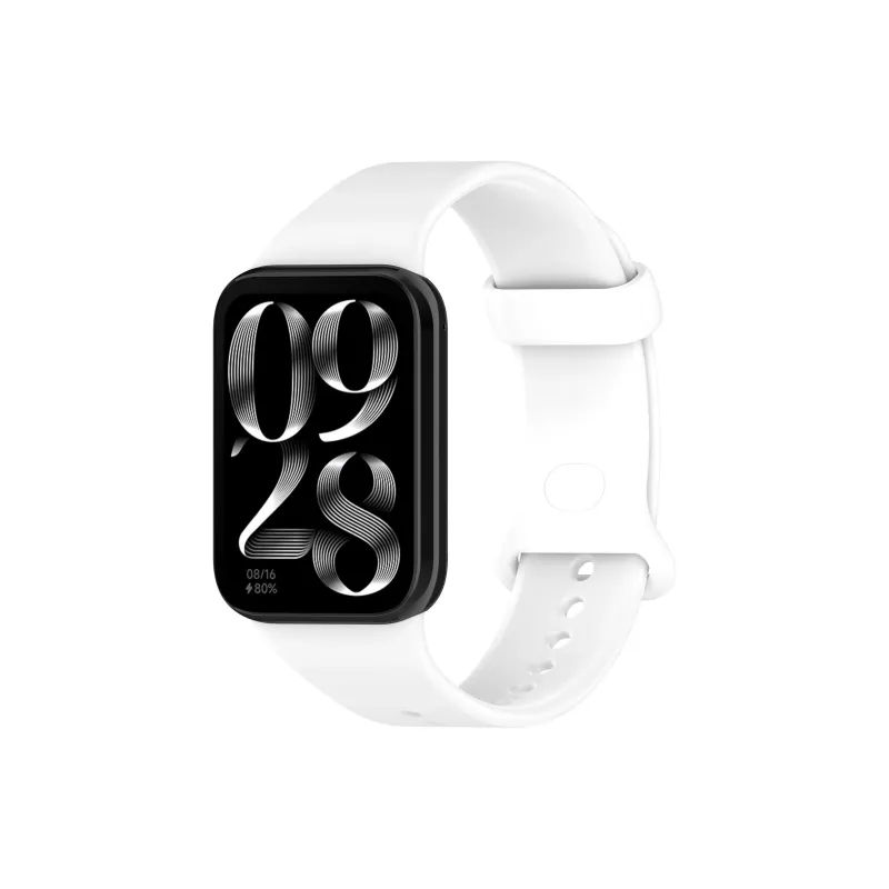 FZRT Xiaomi Compatibility Watch Band Liquid Silicone Skin Friendly Strap, Waterproof And Sweatproof Silicone Material-11