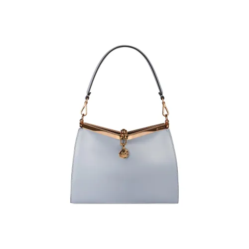 ETRO Log Charm Medium Vela Shoulder Bag