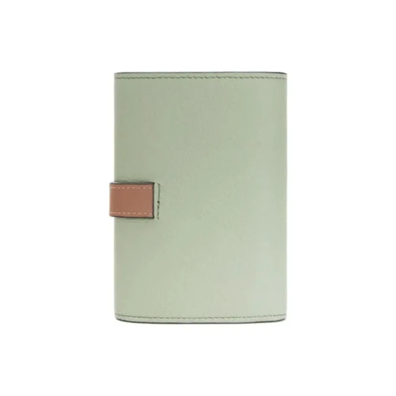 LOEWE Calfskin Wallet Women's Light Green-2