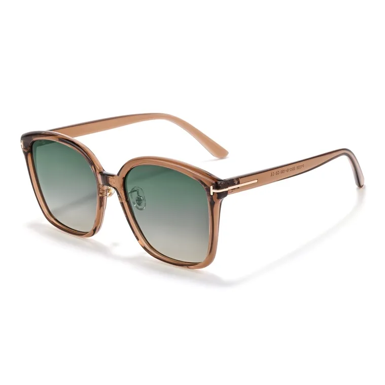 Sagawa TR/Memory Plastic Round Sunglasses Unisex-10