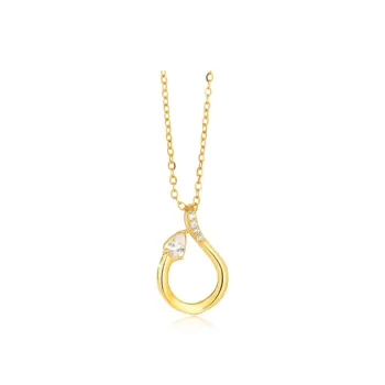 Chongqing Gold Store S925 Silver Necklaces Women's