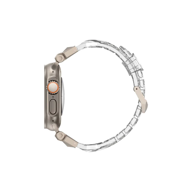 IWabcertoo Watch Band Apple Compatibility Silicone Material-12