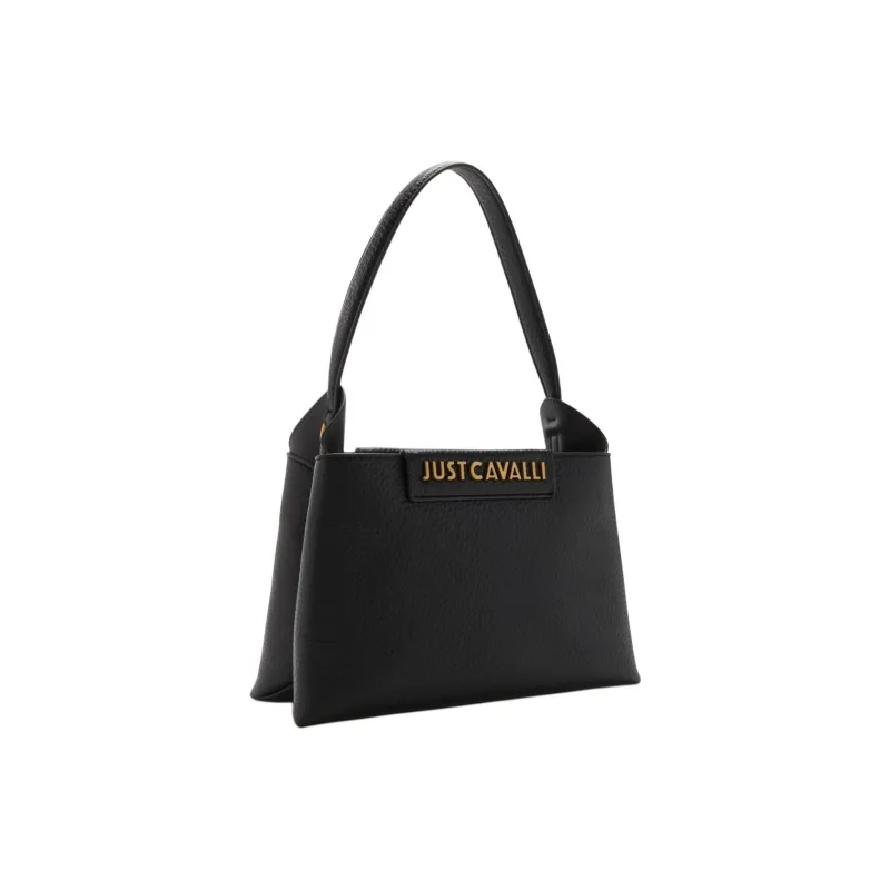 Just Cavalli Artificial Leather One Shoulder Handbags Women's Black-1