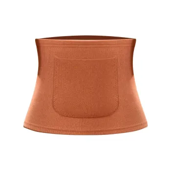 SMVP Back Support Braces Warm Protective Rehabilitation Brown Unisex