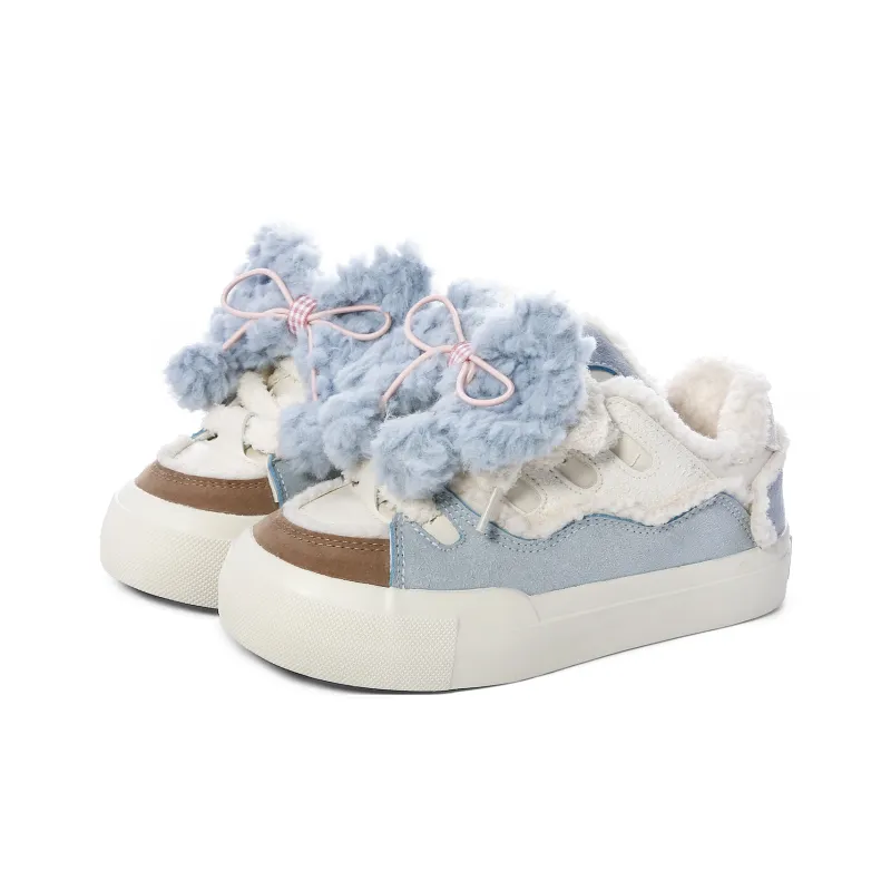 Lovely You Warm Lightweight And Wear-Resistant Low-Top Skateboard Shoes Women's-2