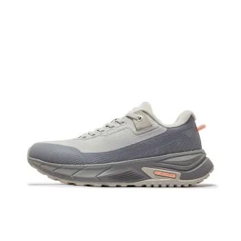361° Rain Screen Cushioned Slip-Resistant Abrasion-Resistant Low-Top Casual Running Shoes Women's Gray