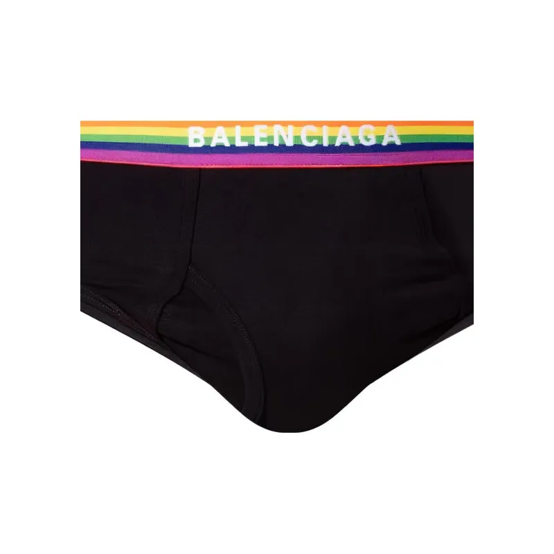 Balenciaga Underpants Slim Fit Men's 1 Pack Black-4