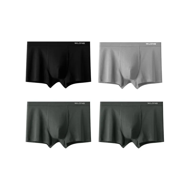Qiao Ni Tong Underpants Men's 4 Pack-6