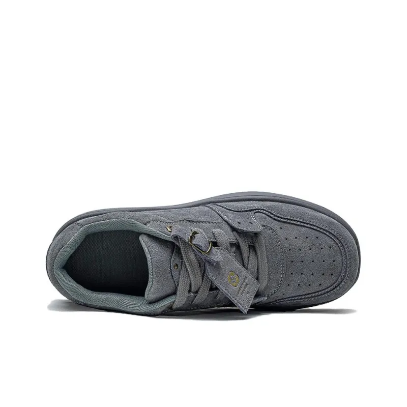 Bellum Han Coverage Low Top Skateboard Shoes Unisex Gray-2