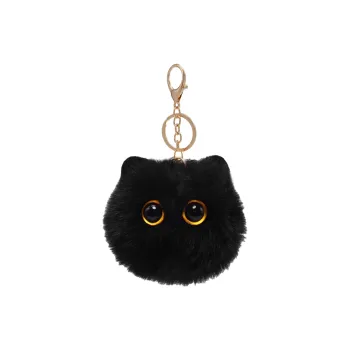 ZANC Plush Pendants Unisex Black/White