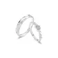 Sterling Silver Couple Rings