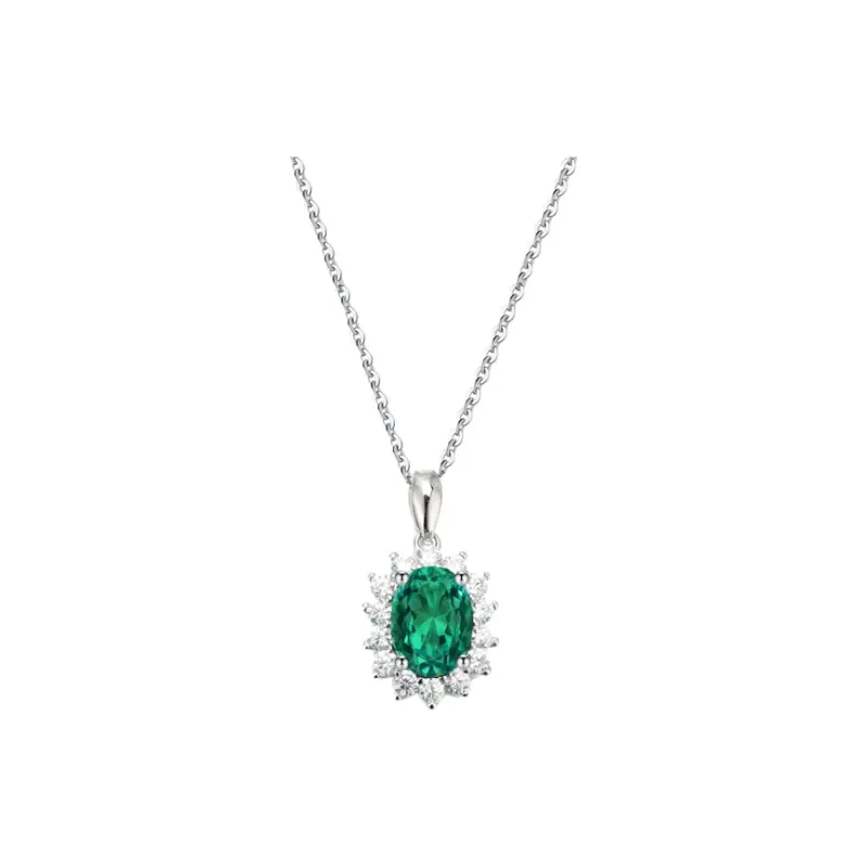 AIDAQIAN S925 Silver Necklaces Women's-0