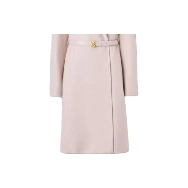 Burberry Velvet Jackets Women's Pink-4