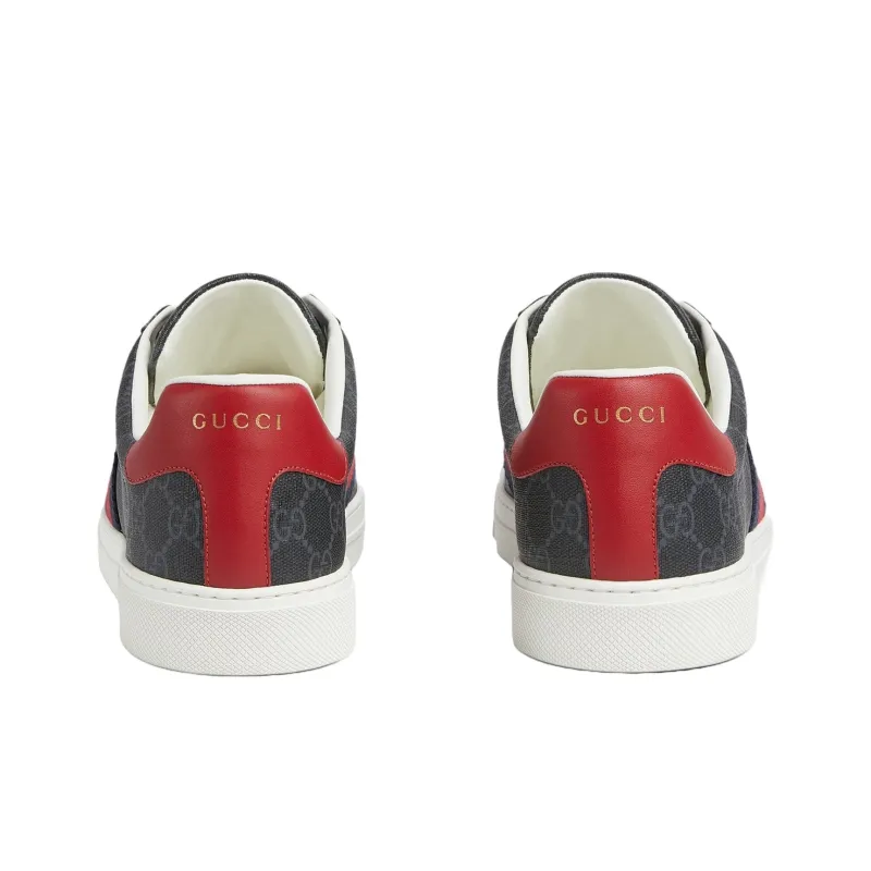 GUCCI Ace 'GG Supreme Canvas Black'-4