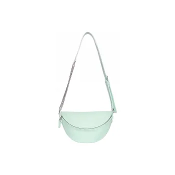 Balenciaga Calfskin One Shoulder Crossbody Fanny Pack Extra Small Women's Light Mint
