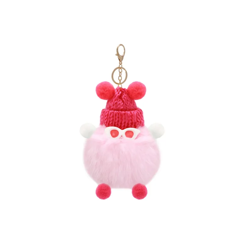 ZANC Plush Pendants Unisex Multicolor-5