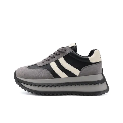 D FUSE SCANDINAVIA Cortez Shoes Cushioning, Slip Resistant, And Abrasion Resistant Low Top Casual Shoes Women's