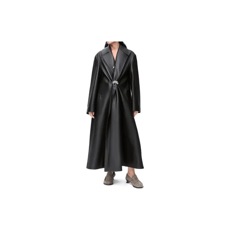LOEWE Coats Women's Black-1